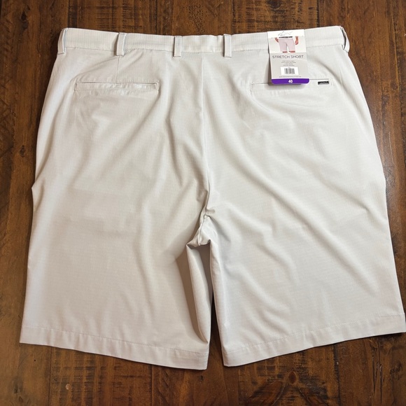 Greg Norman Gray New Classic Stretch Shorts Size 40 - Picture 8 of 12